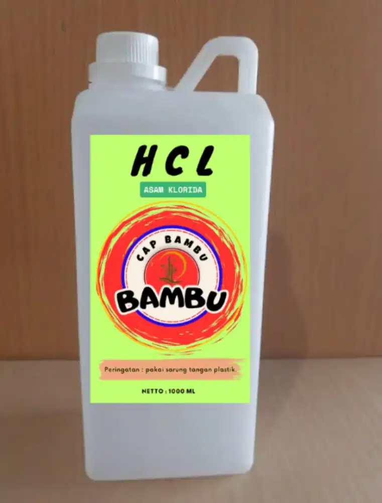 HCL ( Pembersih kerak kamar mandi )