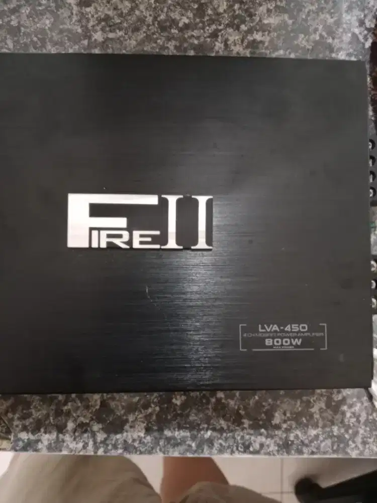 Power aplifier fire II