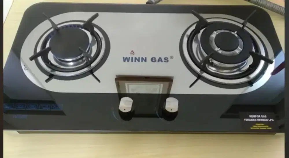 Kompor Gas Tanam Meja Winngas 2 Tungku W888