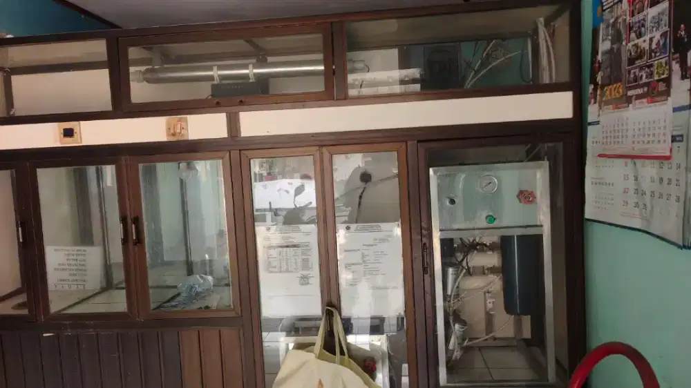 Jual cepat set perlengkapan air minum isi ulang dan steam hidrolik