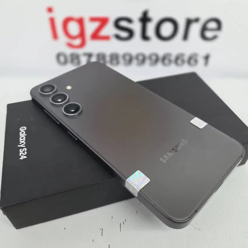 Samsung S24 256 Onyx Black SEIN Fullset ORI No Minus Mulus 98%