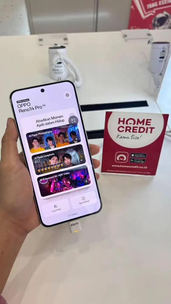 OPPO Reno14 5G 24GB Indodana-Akulaku-Home Credit-Kredivo-Avanto-Blibli