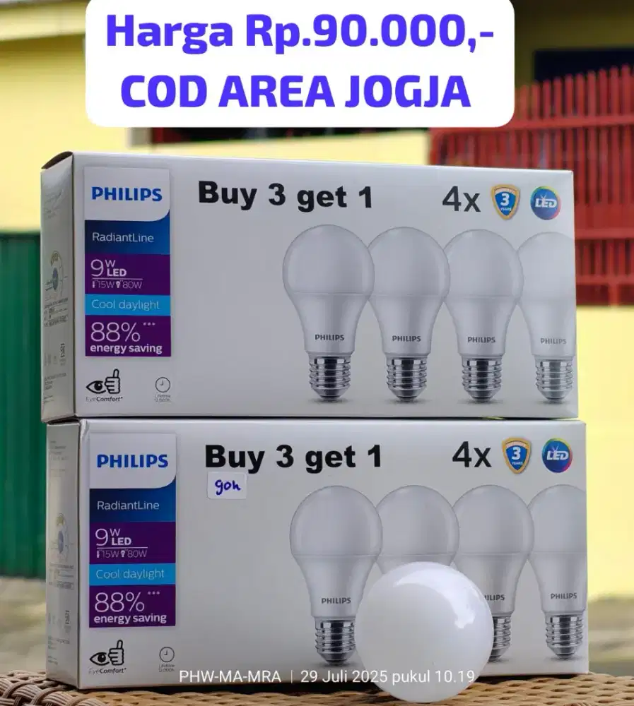 Lampu LED PHILIPS 9W