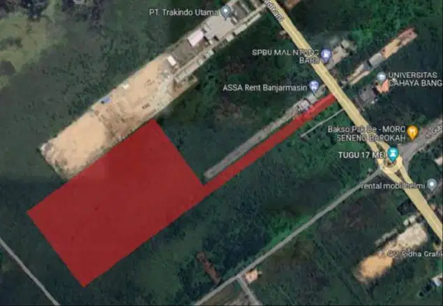 Dijual Murah Tanah Jl. A. Yani Km16 Banjarbaru Kalimantan Selatan