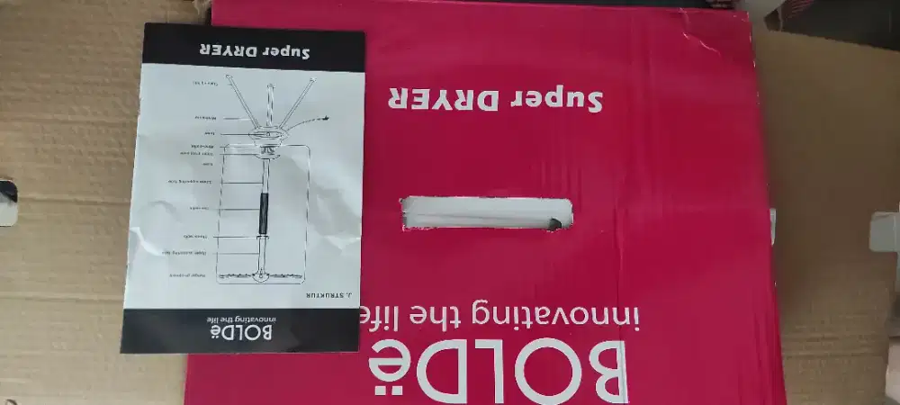 DRYER PENGERING BAJU BOLDÉ