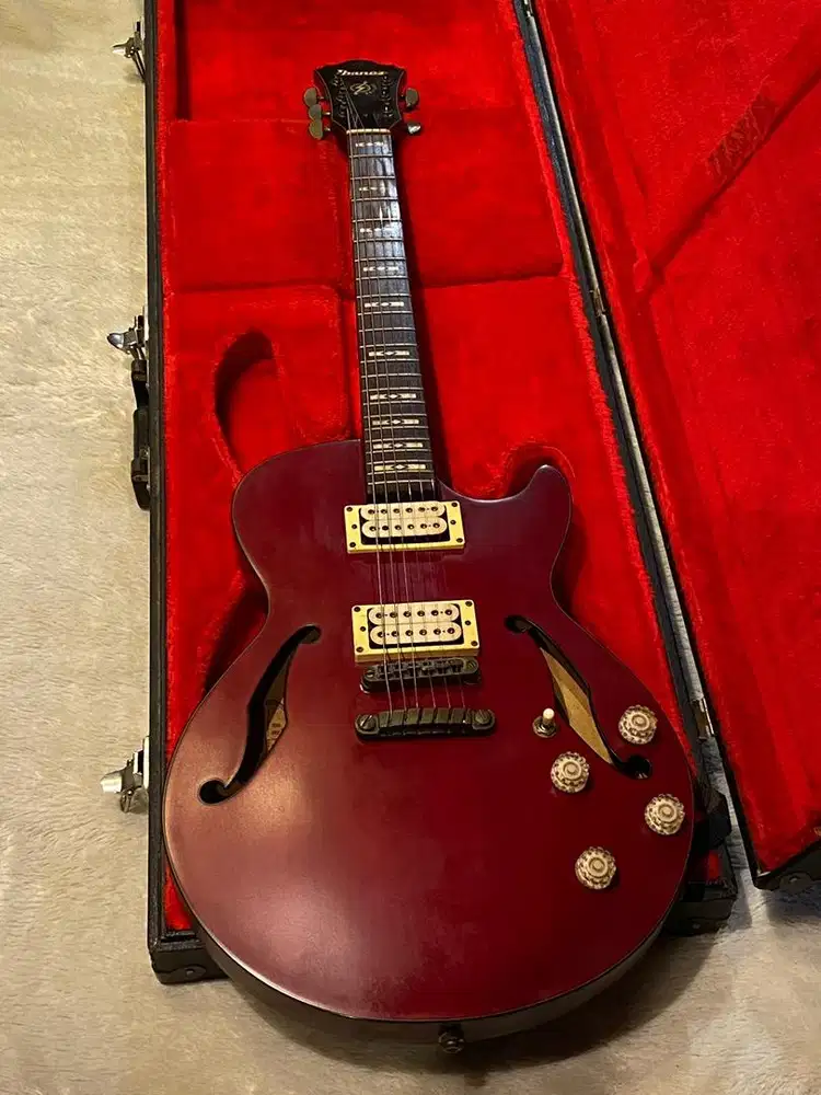 Ibanez Artcore AGS73B  Transparant Red Hollow