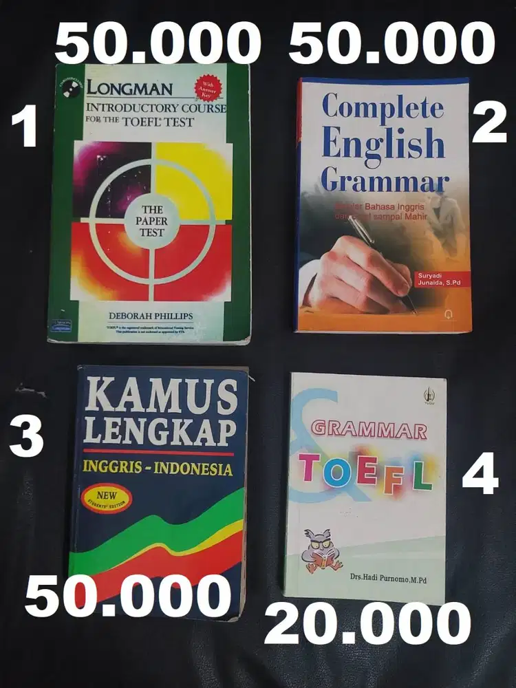Kamus Inggris Grammar dan TOEFL