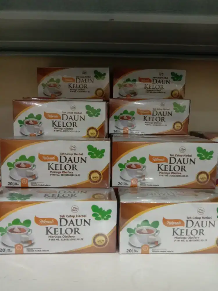 Teh Celup Daun Kelor Isi 20 Teh Celup