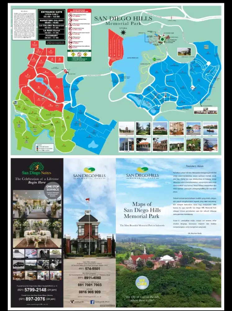 Harga San Diego Hills Park, Taman pemakaman terbaik di Indonesia