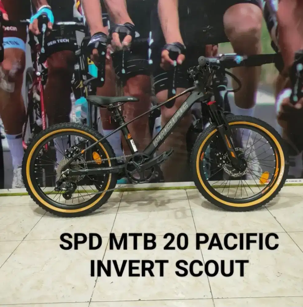 Sepeda BMX pasific scout ukuran 20