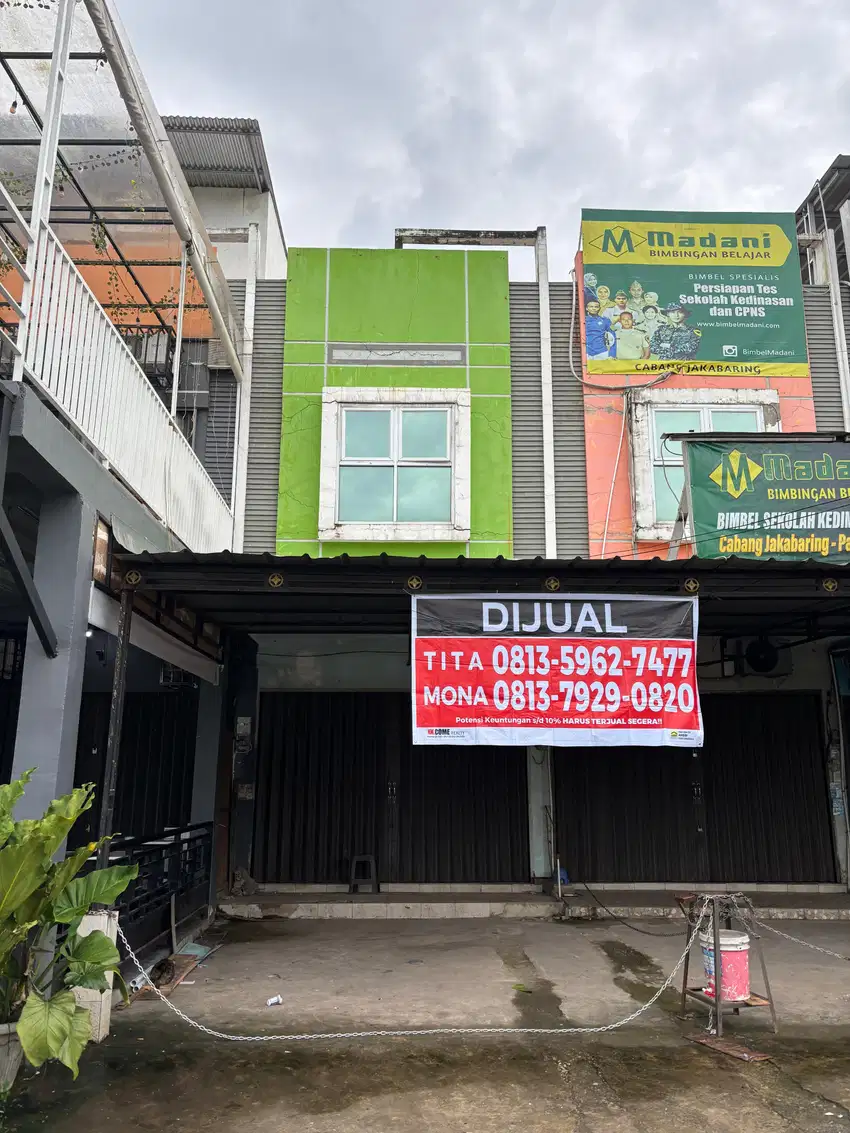 DIJUAL RUKO KOMPLEK GRAND NIRWANA OPI JAKABARING PALEMBANG