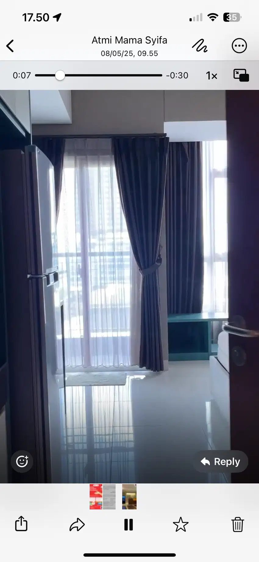 Dijual Apartemen Studio di pusat kota BSD
