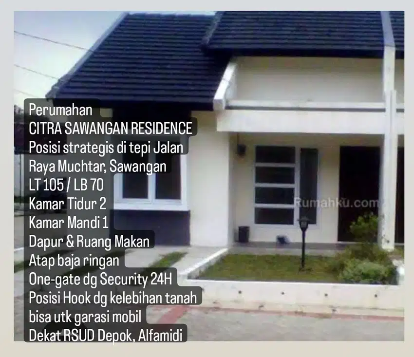 Dijual Rumah Siap Huni di Sawangan