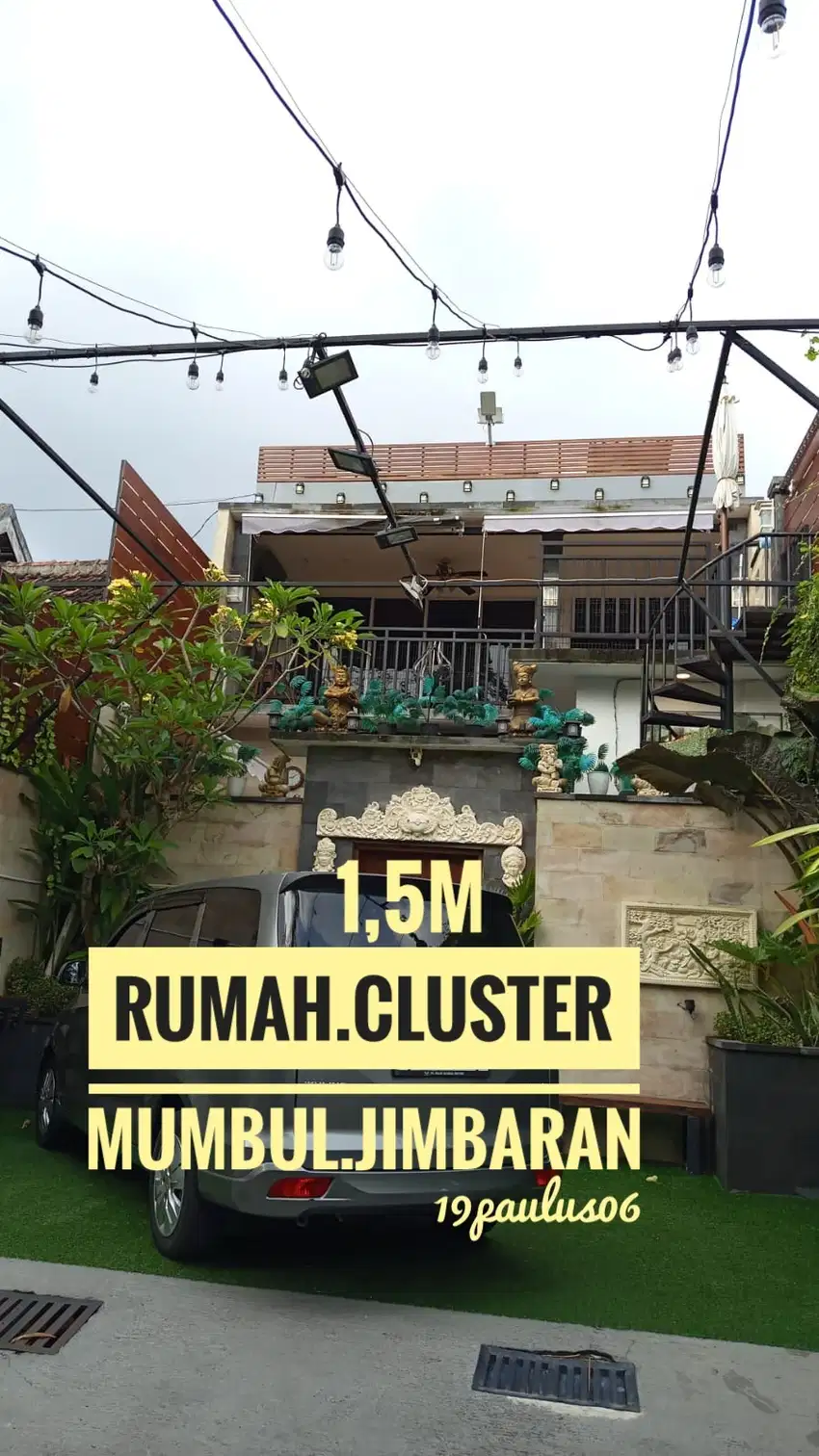Jual Rumah style Vila Mumbul Garden Benoa Nusa Dua Jimbaran Bali
