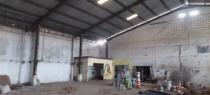 Di Jual Cepat Gudang Ex Pabrik Cat Di Kamal