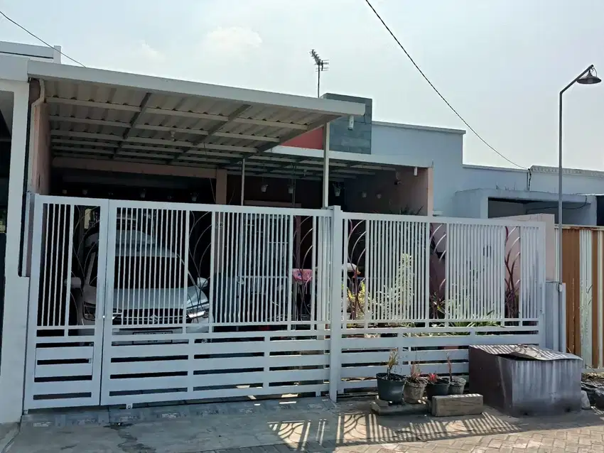 Rumah Dijual Cepat Siap Huni Waru Aloha LT 168 Kavling Polda