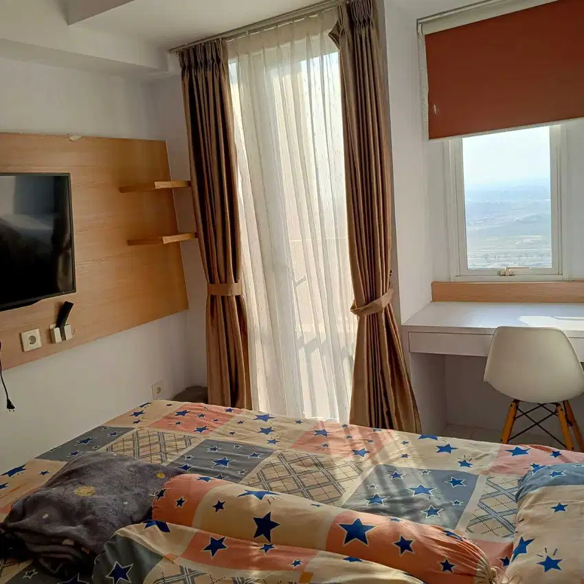 Sewa Apartemen Tokyo Riverside pik2 uk Studio Full Furnished Bagus