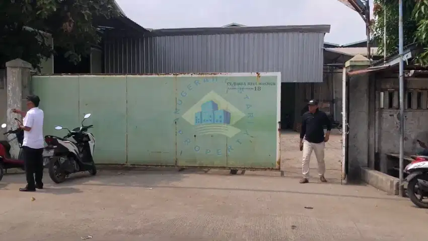 Jual Pabrik dikawasan industri Akong - Sepatan, Tangerang Banten