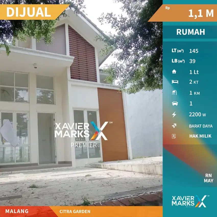 Dijual Rumah Modern Minimalis Dekat Exit Tol di Citra Garden City