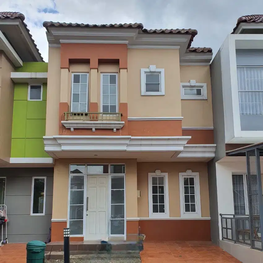 dijual rumah di cluster malibu village gading serpong tangerang