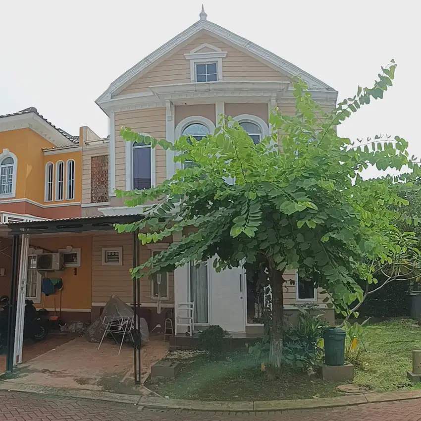 dijual rumah di cluster malibu village gading serpong