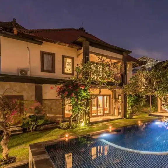 Disewakan/Dijual Villa Private Pool SHM IMB Lengkap di Kayu Tulang MD