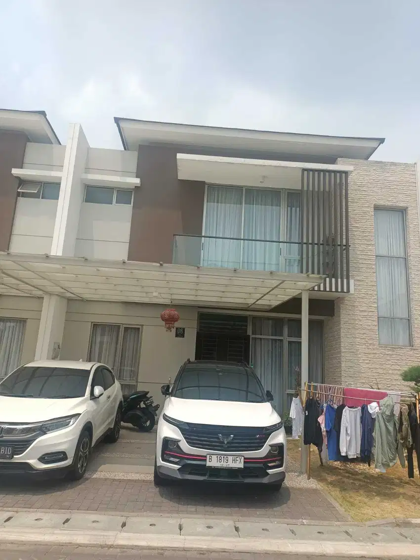 Dijual BU Rumah Cantik Cluster Tampa Renovasi PIK2