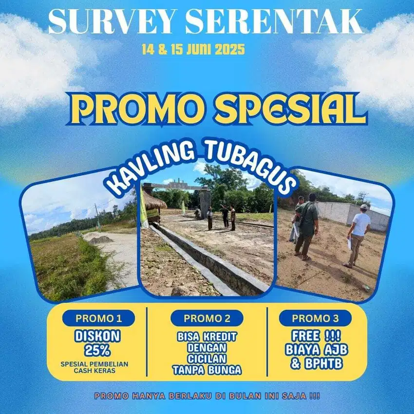 Tanah kavling tubagus dekat untirta