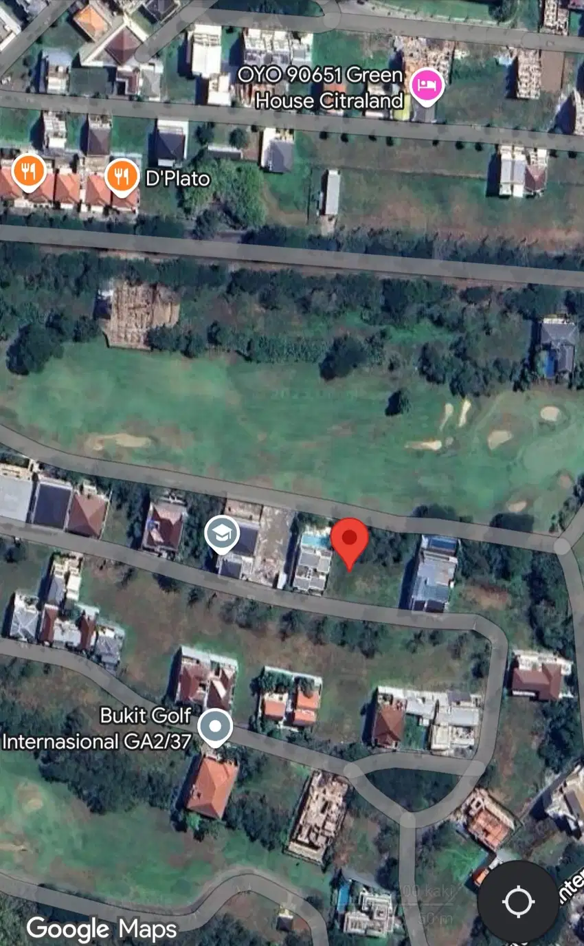DIJUAL MURAH KAVLING GOLF VIEW citraland