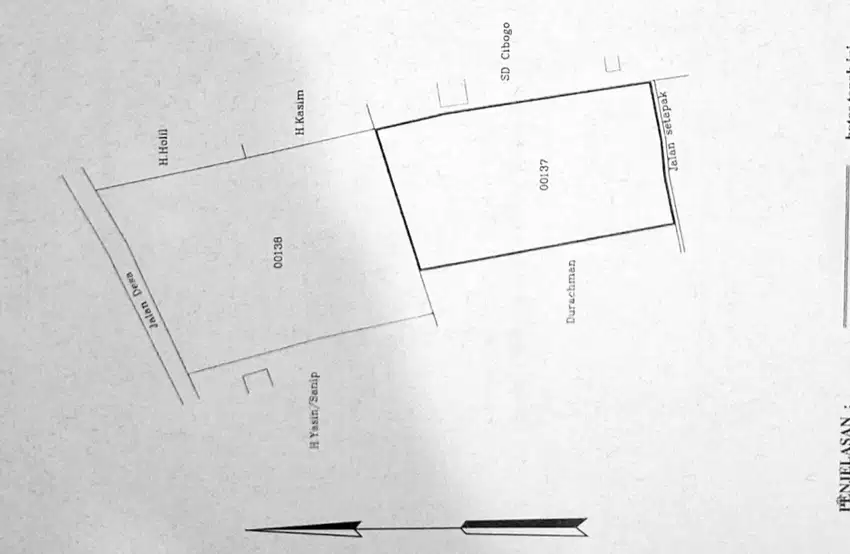 Dijual 2 kavling rendeng dekat Citra Garden serpong cisauk