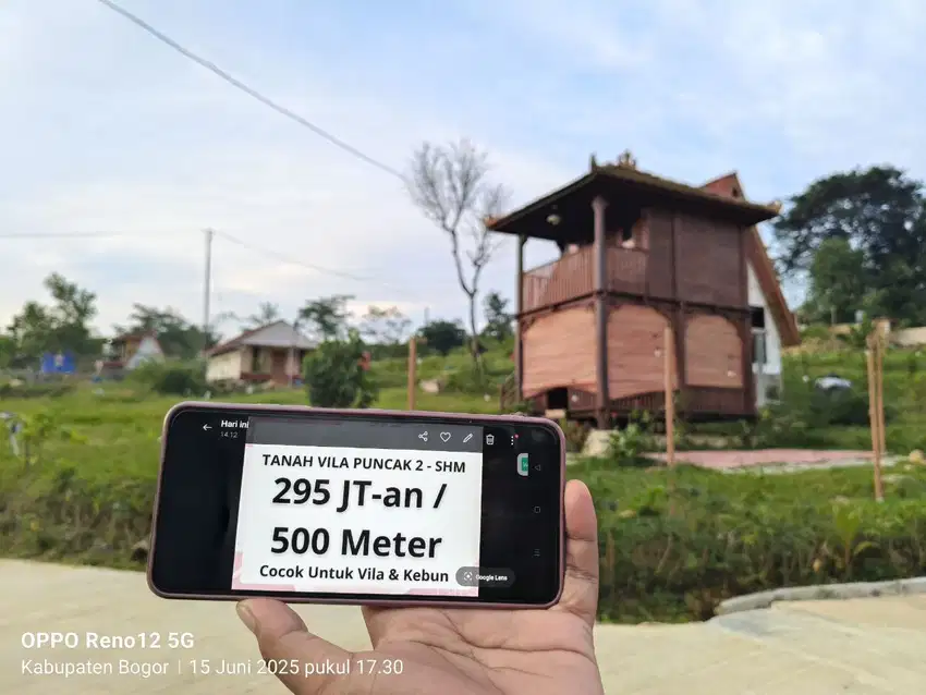 Bangun Vila Impian di Puncak Dua – Kavling SHM View Sawah & Gunung