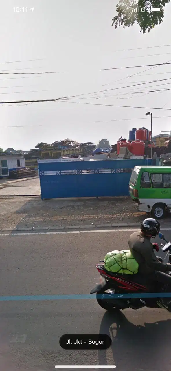 DIJUAL LAHAN KOMERSIAL DI JL. KH SHOLEH ISKANDAR KEL CIBADAK, KEC TANA