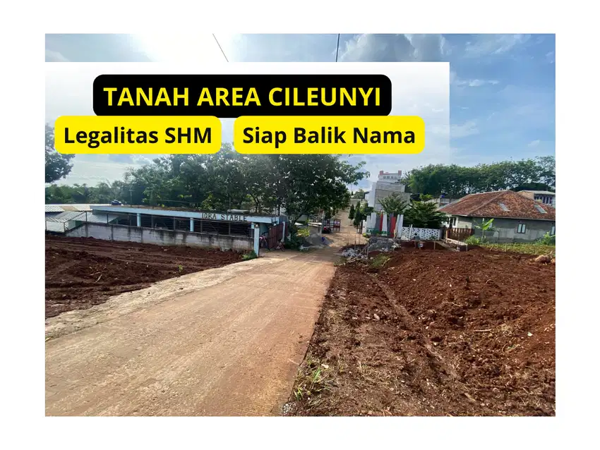 Tanah Datar Area Cileunyi (Dekat Tol Cileunyi)
