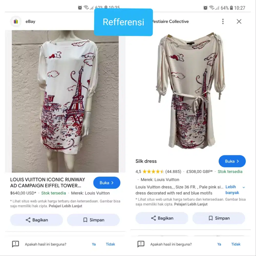 Auth lv louis vuitton dress/blouse