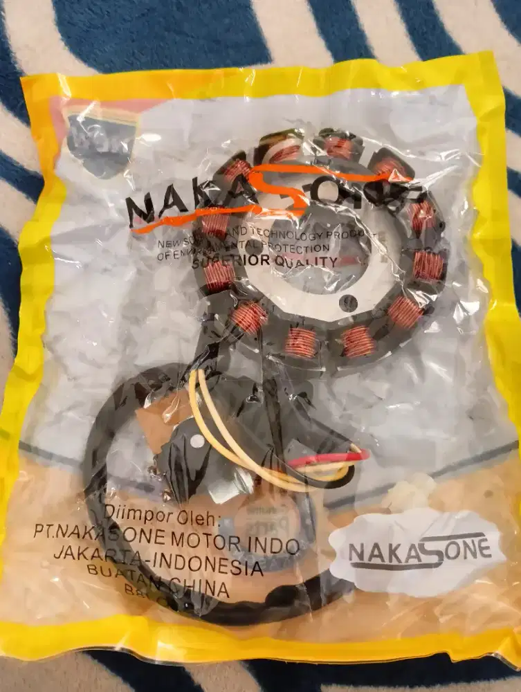 SPUL ELEKTRIK MIO SPORTY FULL LENGKAP MASIH SEGEL