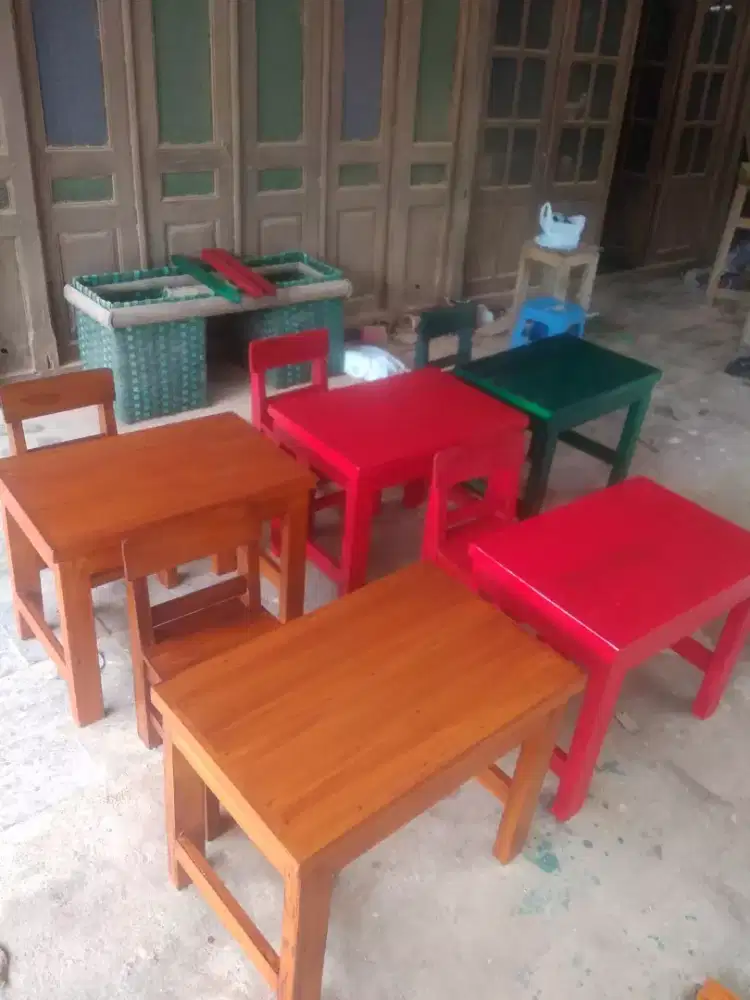 Kursi TK warna bisa request