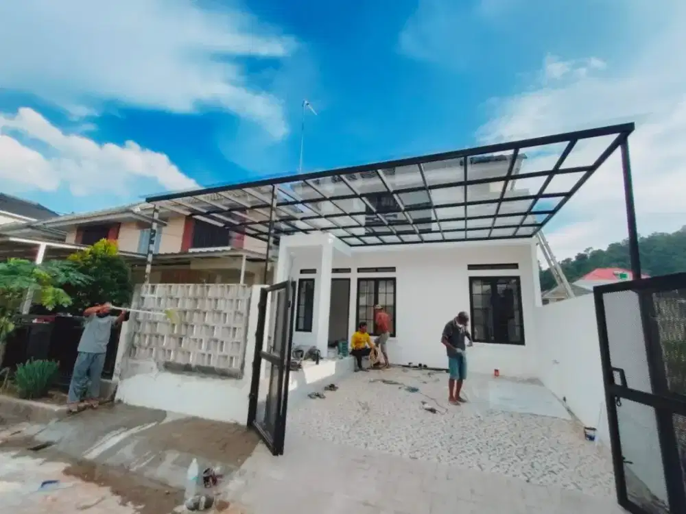 KANOPI SOLARFLAT TRANSPARAN TERMURAH LAMPUNG
