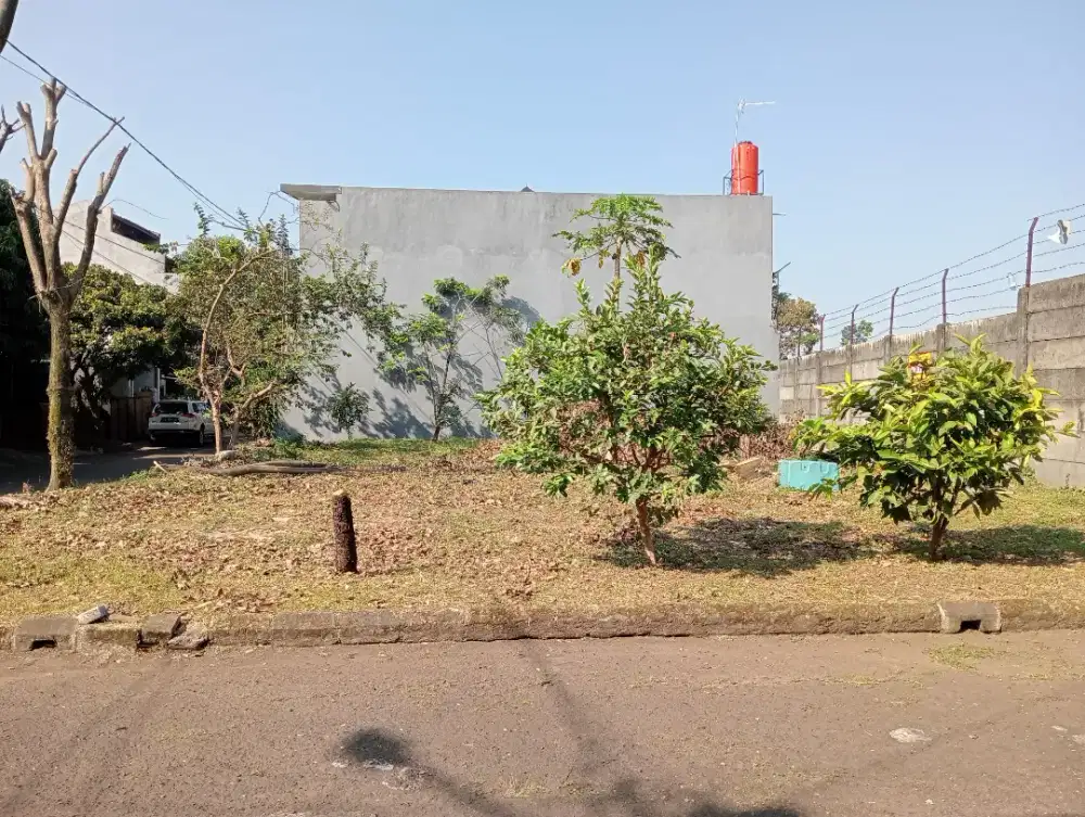 Jual tanah kosong siap bangun LT.161M2