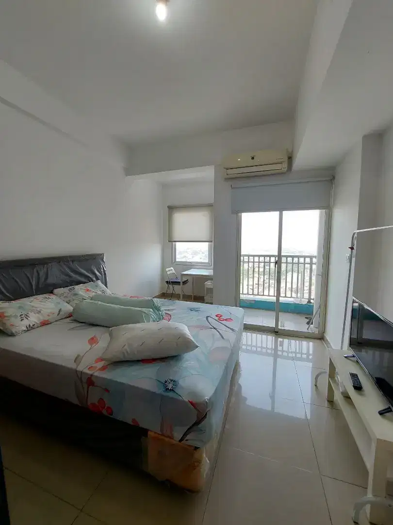 Disewakan termurah Studio Unfurnish Pasang AC apartement The Nest