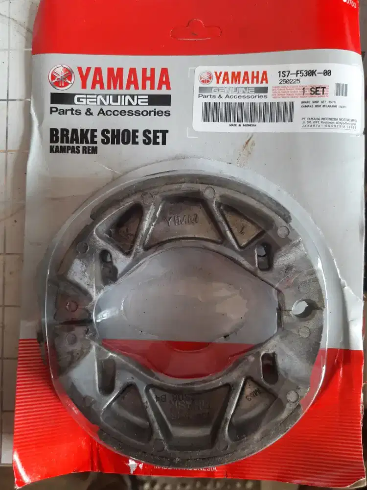 Kampas rem belakang original all Yamaha X Ride 125 Xride &amp; sejenisnya