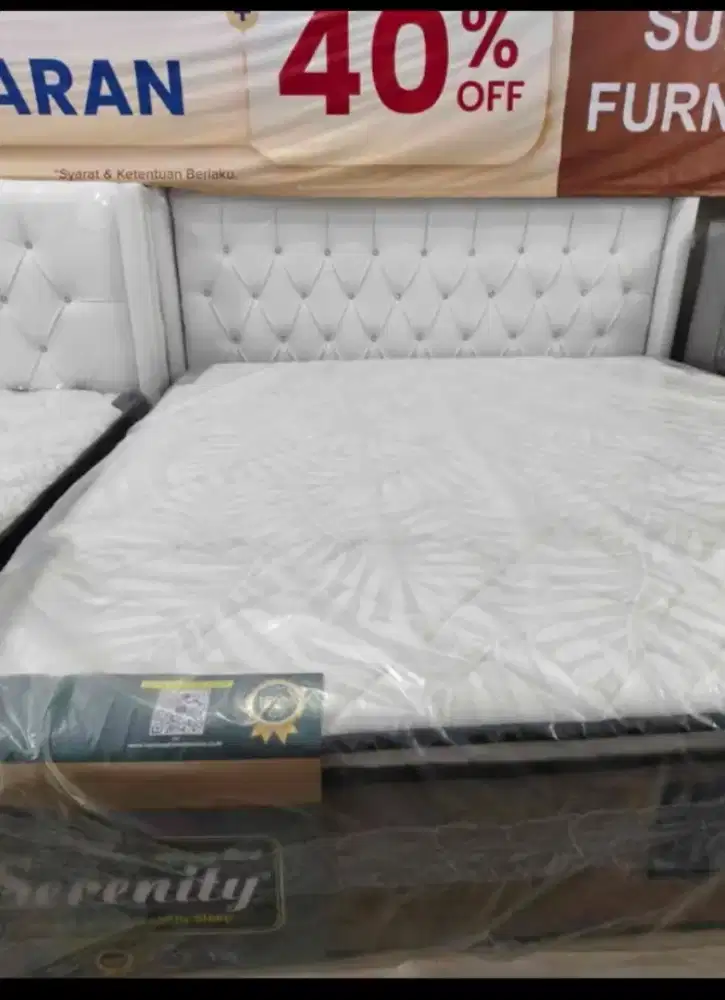 Springbed set Serenity cicilan melalui HOMECREDIT