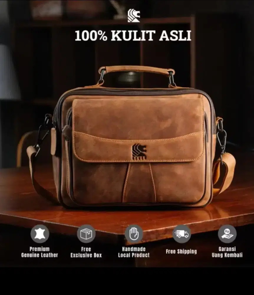 Tas Kulit Raven Bima