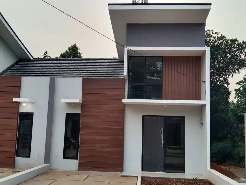 Konsep Mazzanine 1,5 lantai Tanpa DP Setu Bekasi