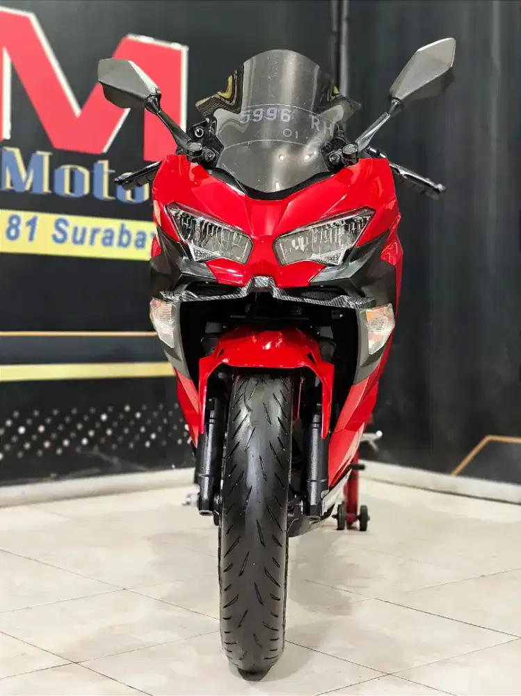All-New Ninja 250cc red glossy reg.2021 mewah.Anugerah motor rungkut