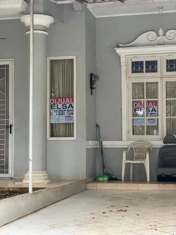 Disewakan rumah di Taman Crysant2, BSD,dekat stasiun Rawa Buntu