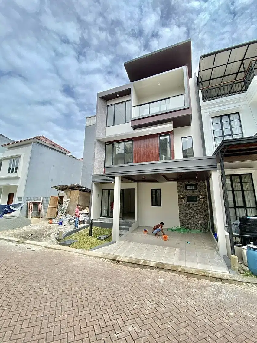 Dijual Rumah Bangunan Mandiri Cluster Atlanta Village Gading Serpong