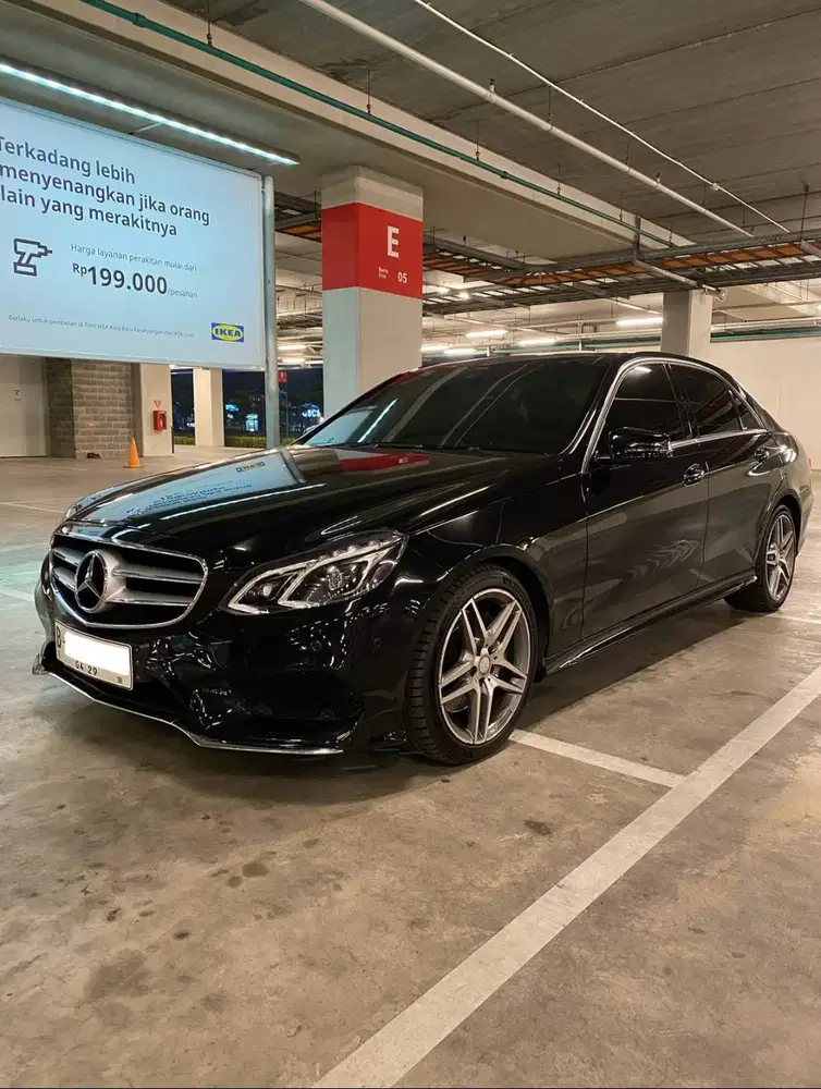 Mercedes Benz E400 amg w212 facelift 2014 hitam black mercy e400 2015