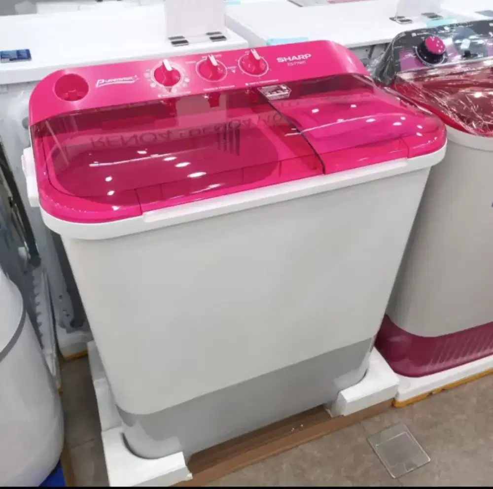 Mesin Cuci Sharp 2 Tabung 7,5 Kg 75NT