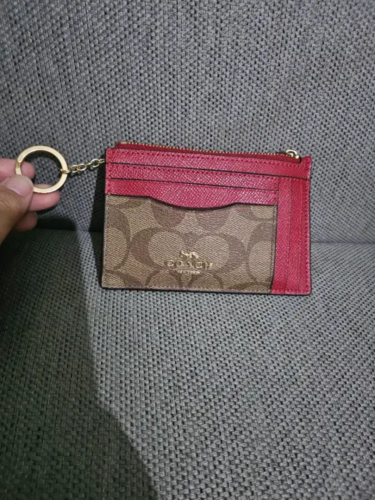coach wallet card