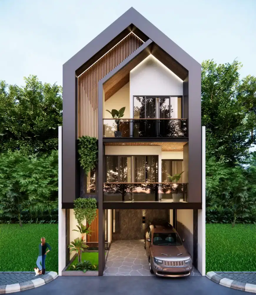 Dijual Rumah Scandinavian Dekat Transmart Cilandak Jakarta Selatan